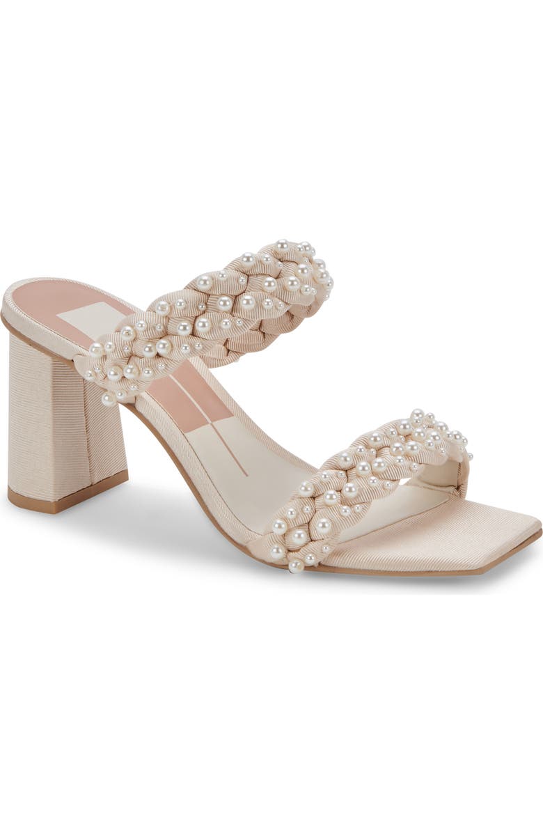 Dolce Vita Paily Imitation Pearl Sandals, Main, color,