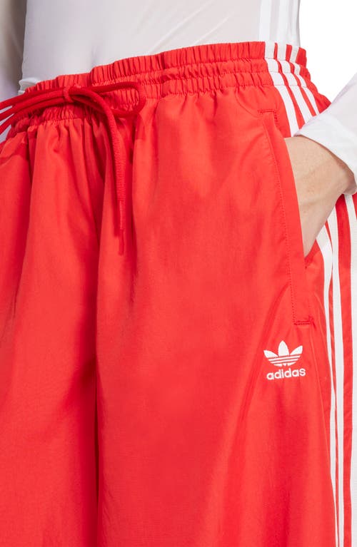 Adidas Originals Adidas Orignals Adicolor Firebird Oversized Track Pants In Red