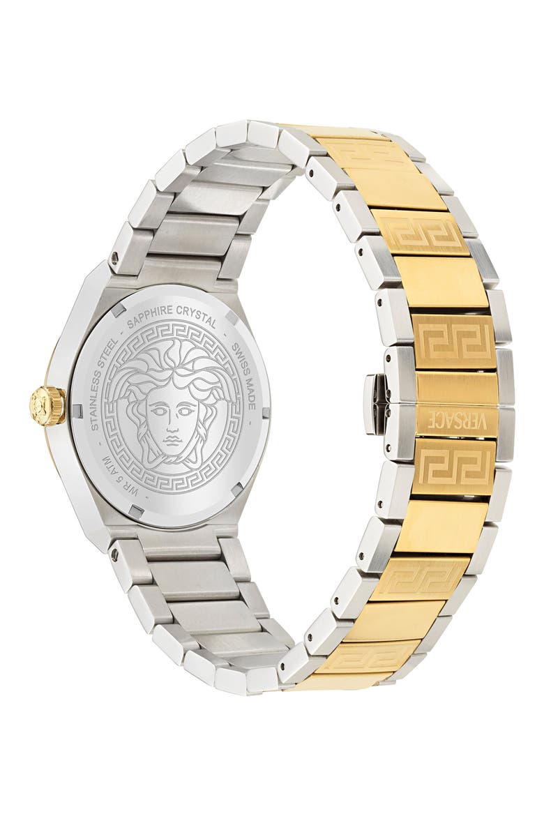 V-Auria Two-Tone Bracelet Watch, 39mm, Alternate, color, TWO TONE
