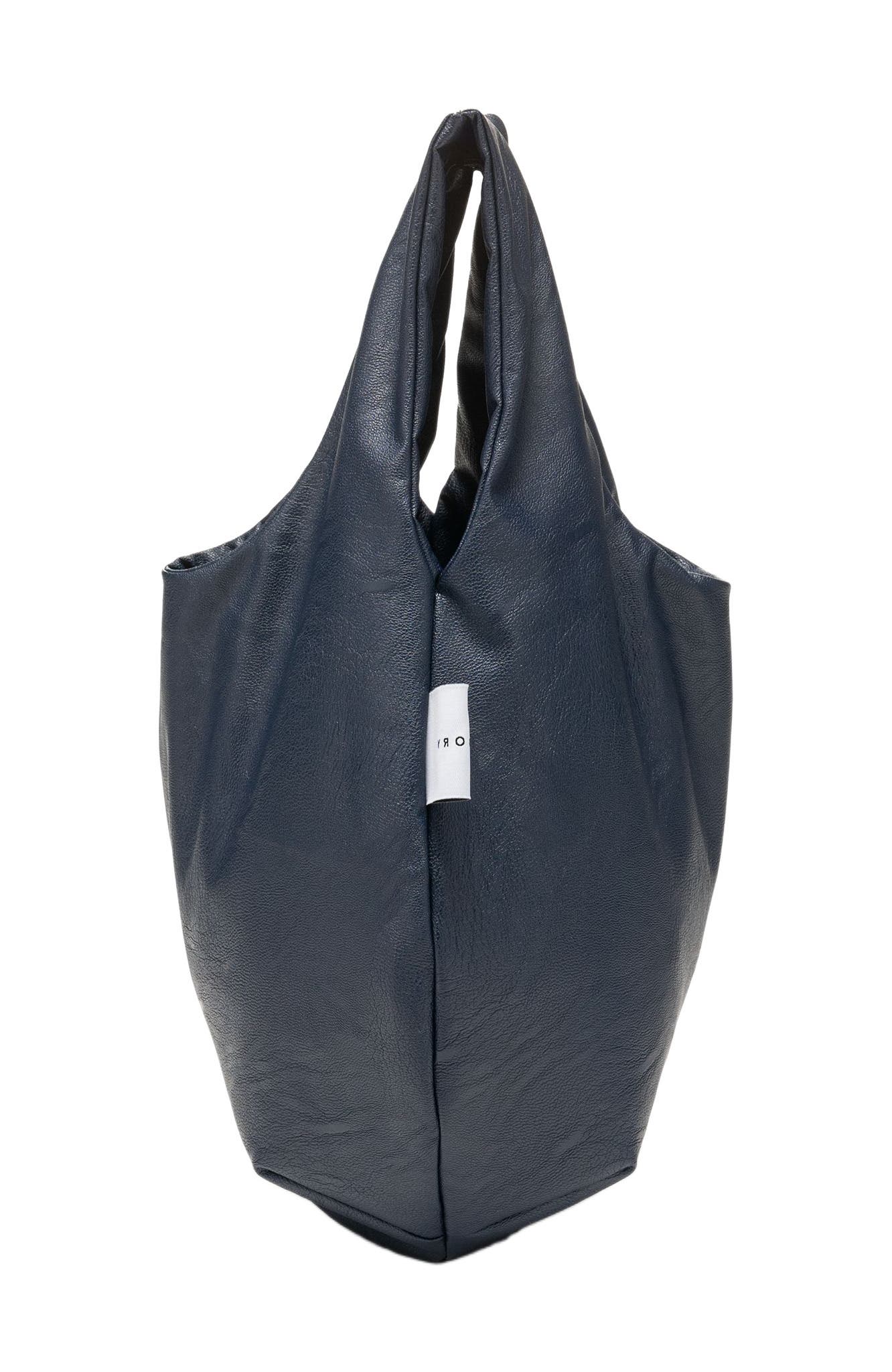 Priory Egg Tote - Vegan Leather, Alternate, color, Blue Nile