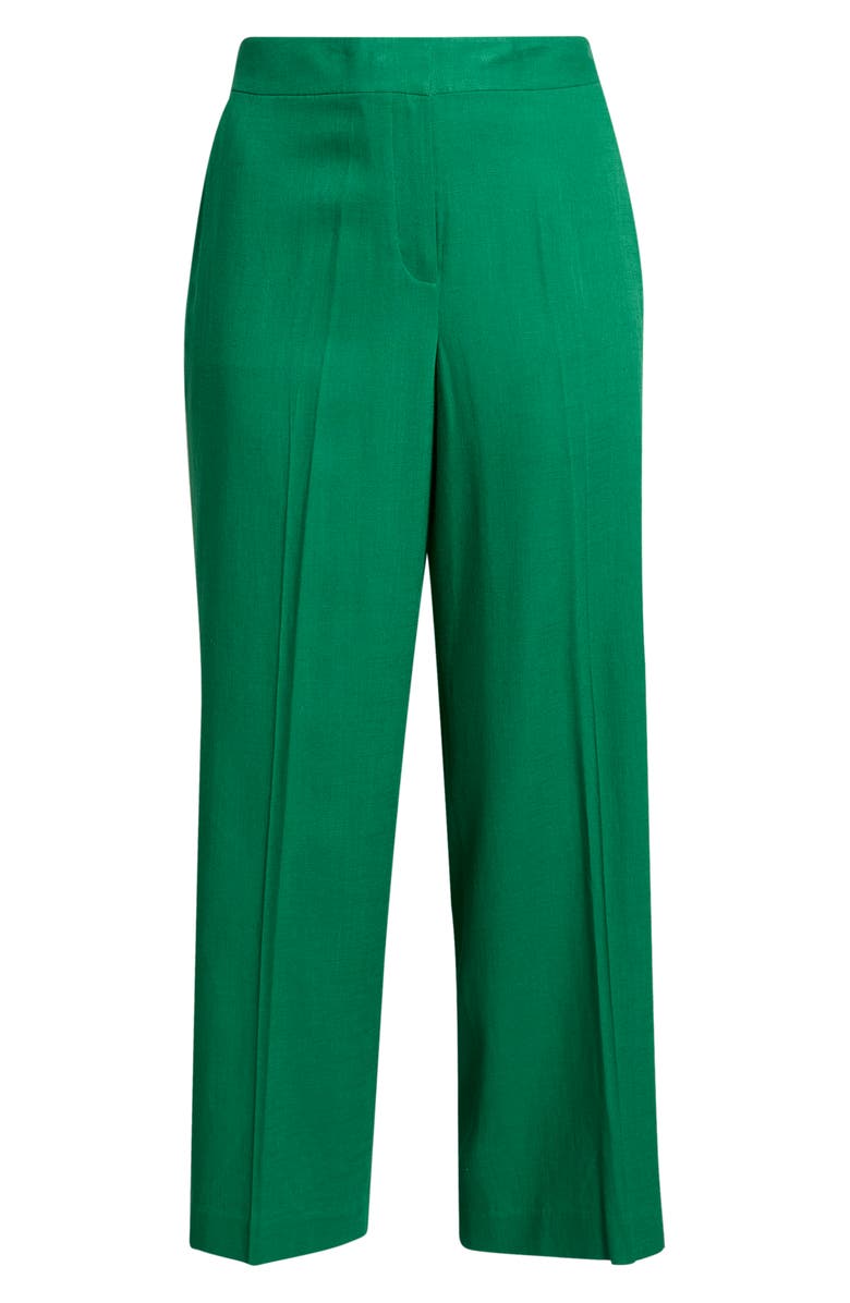 Tahari ASL Wide Leg Pants, Main, color, Parakeet Green