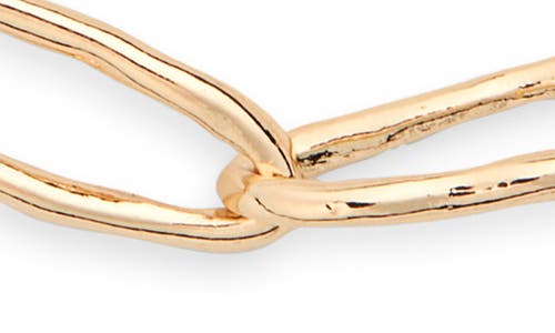 Nordstrom Rack Paper Clip Chain Necklace In Gold