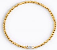 Mint & Lily Gold Beaded Birthstone Bracelet