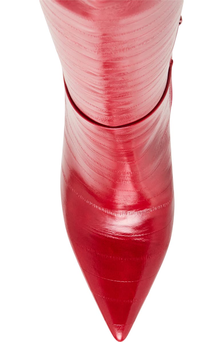 Steve Madden Nitro Knee High Boot, Alternate, color, Red Eel