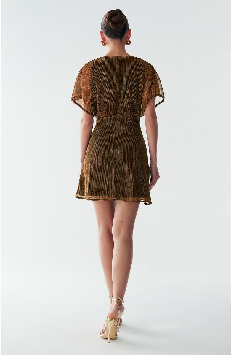 BWLDR Serla Mini Dress, Alternate, color, Copper