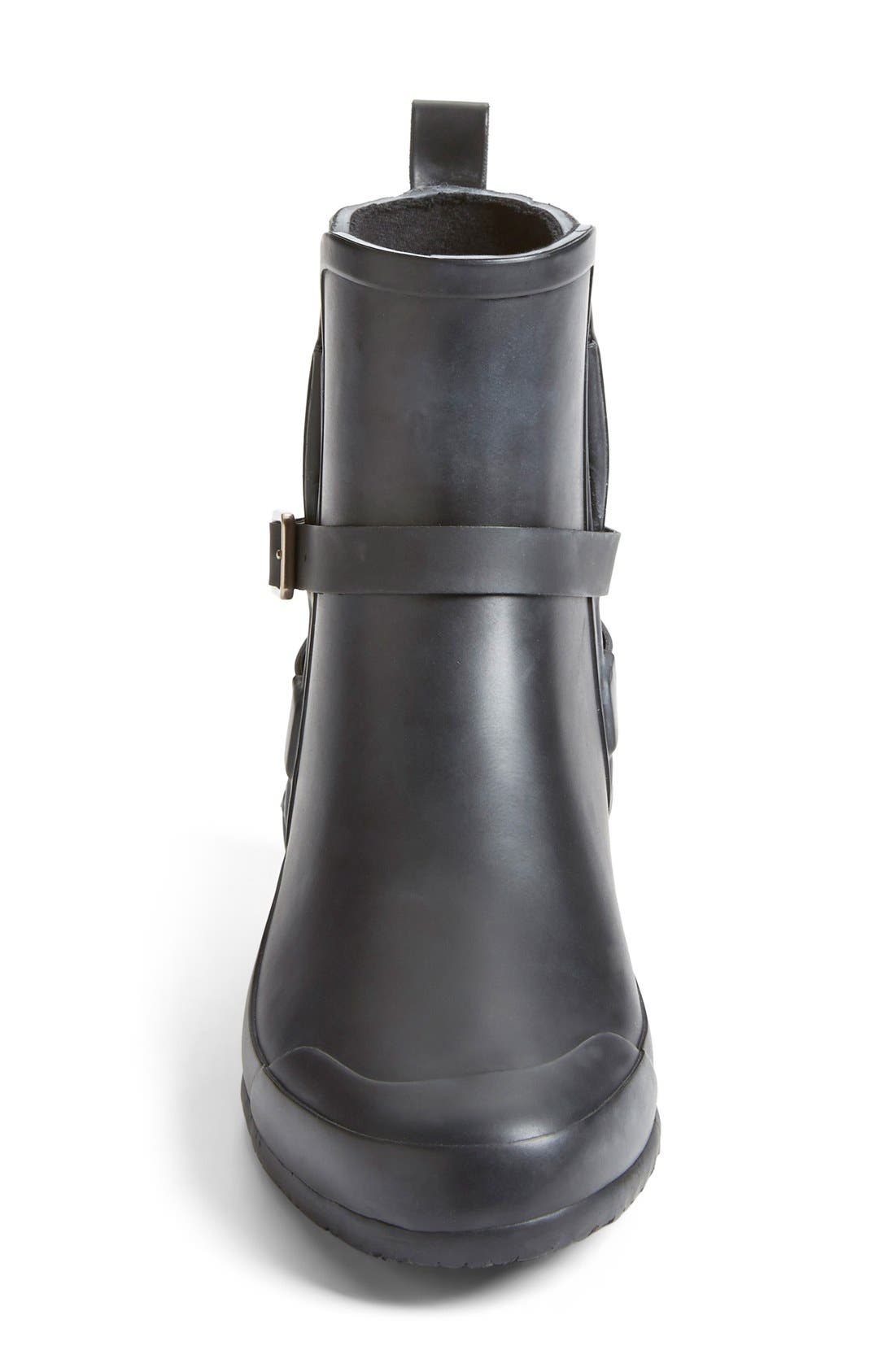 'Riddlestone' Rain Boot, Alternate, color, BLACK/ CHARCOAL
