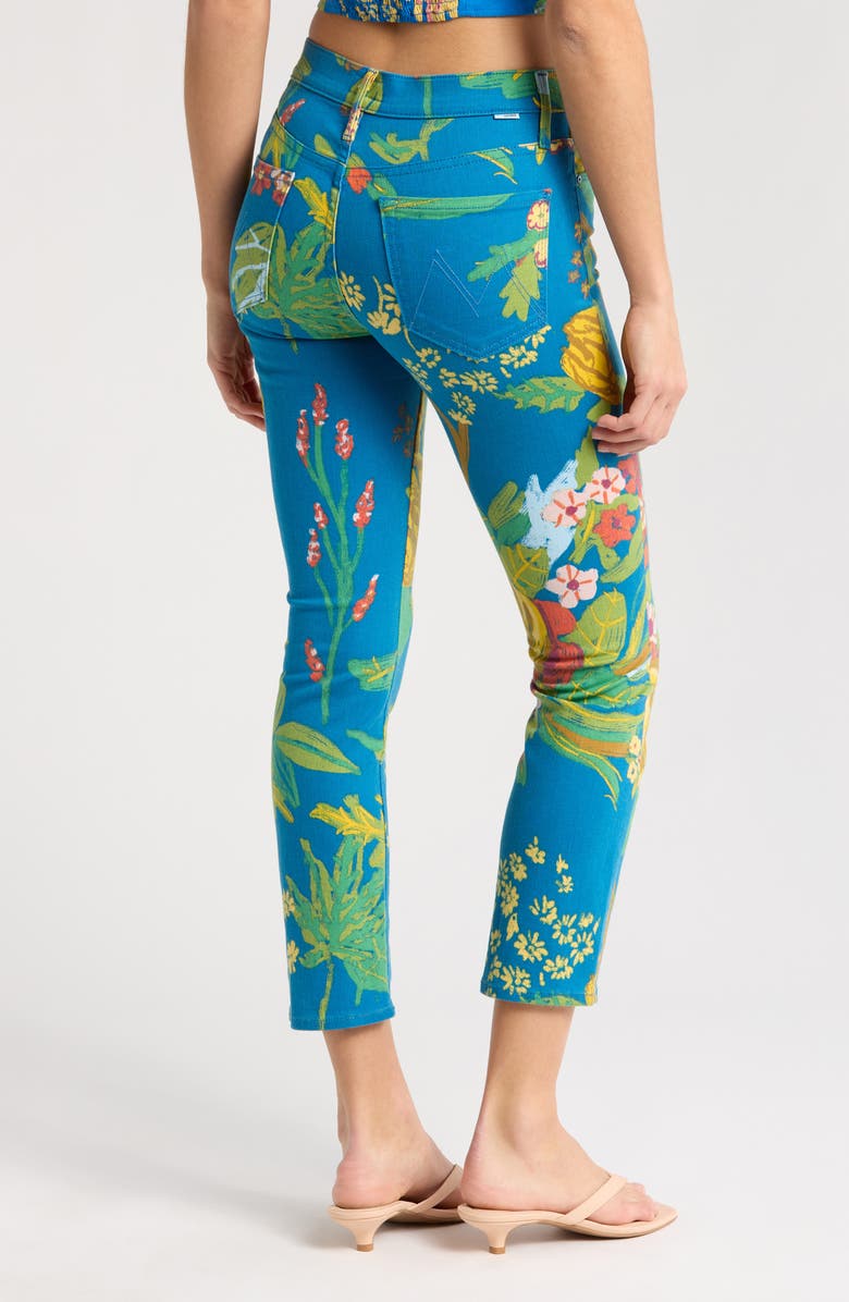 MOTHER The Dazzler Crop Straight Leg Jeans, Alternate, color, Late Bloomer