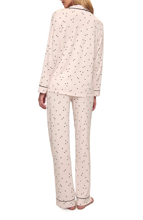 EBERJEY EBERJEY SLEEP CHIC JERSEY KNIT PAJAMAS