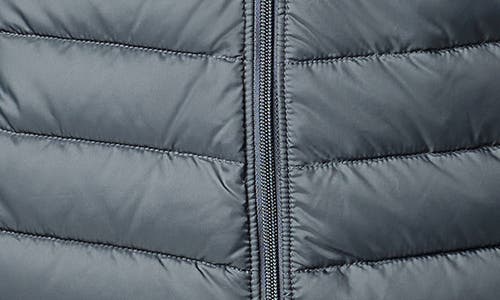 Columbia Foster Falls Water Repellent Puffer Vest In Blue