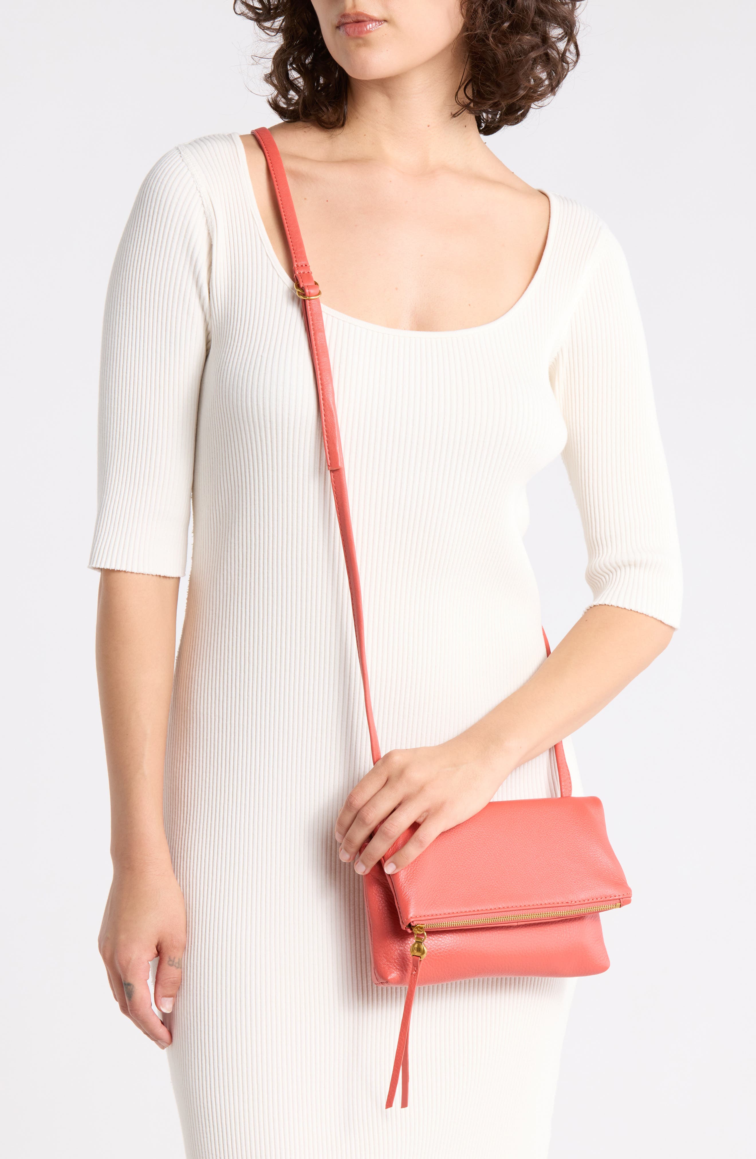 Grant Small Crossbody Bag, Alternate, color, RED CLAY