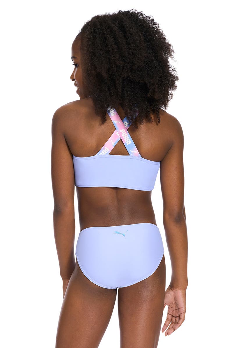 PUMA Cross Back Two-Piece Swimsuit, Alternate, color, 