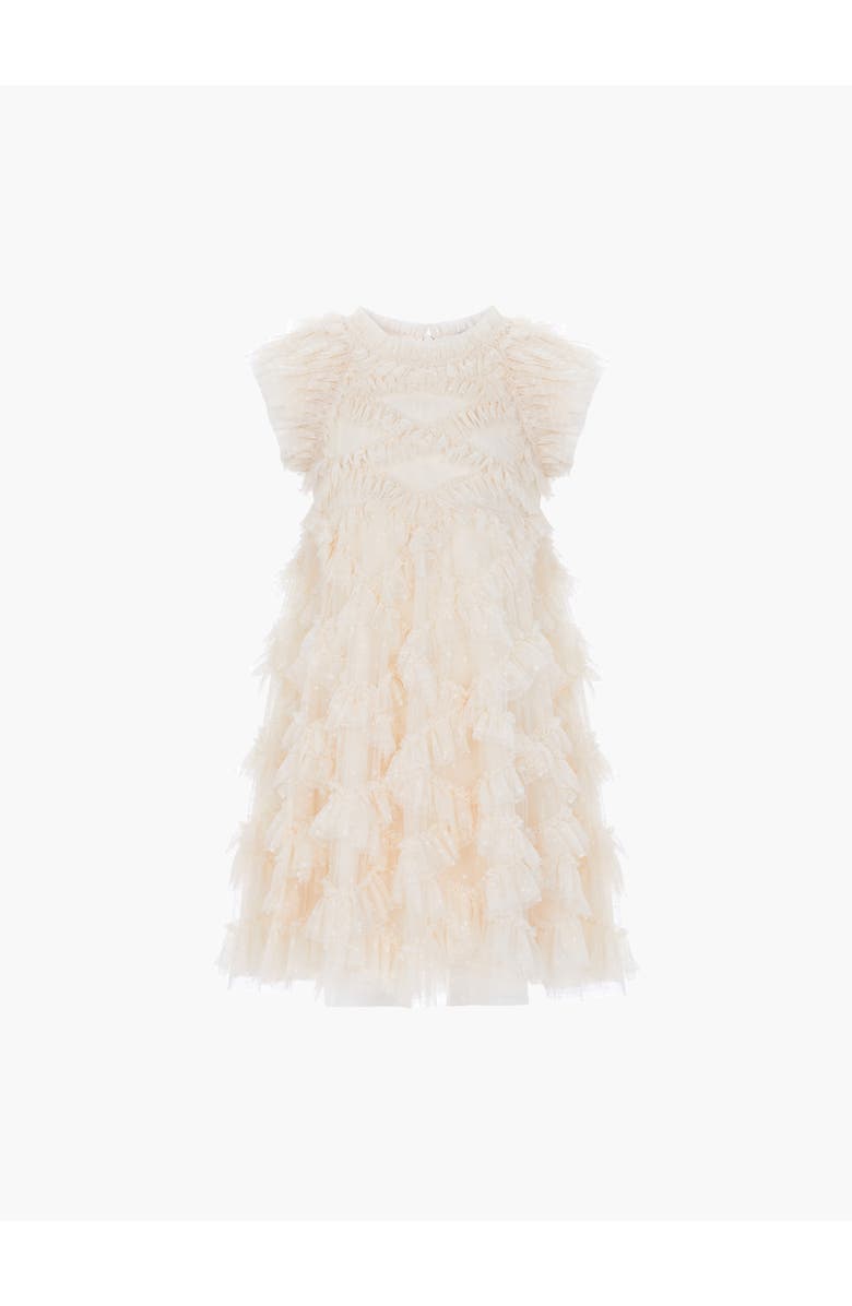 Needle & Thread Genevieve Kids Dress, Alternate, color, Champagne