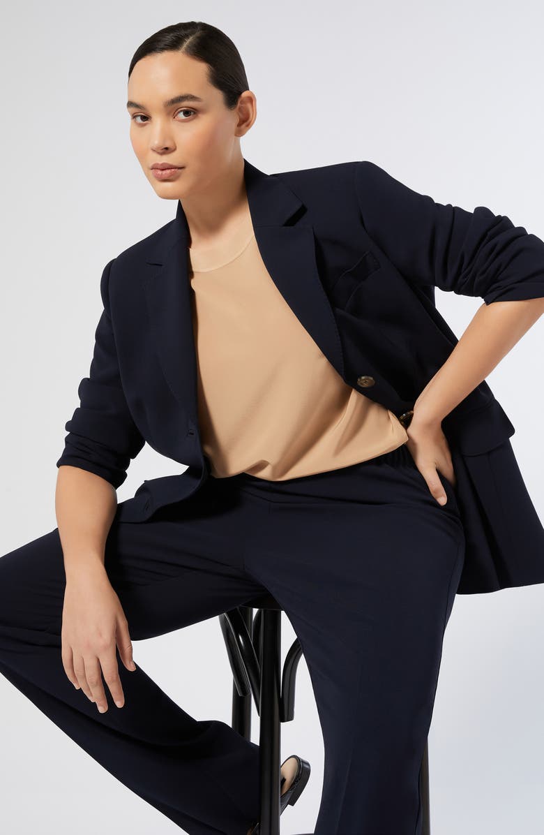 Marina Rinaldi Utile Jacket, Alternate, color, Midnight Blue