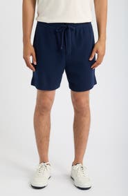 Polo Ralph Lauren 6-Inch Textured Pointelle Drawstring Shorts