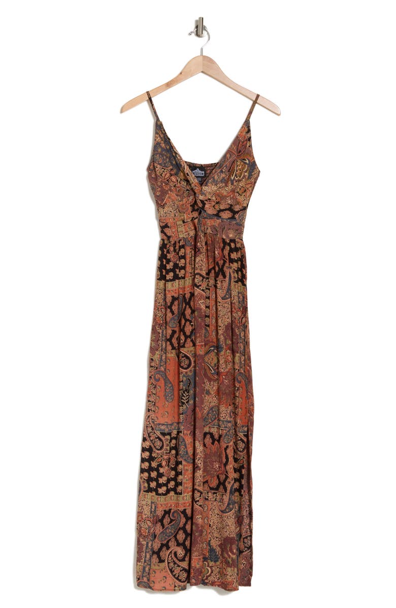 Angie Twisted Front Keyhole Maxi Dress | Nordstromrack
