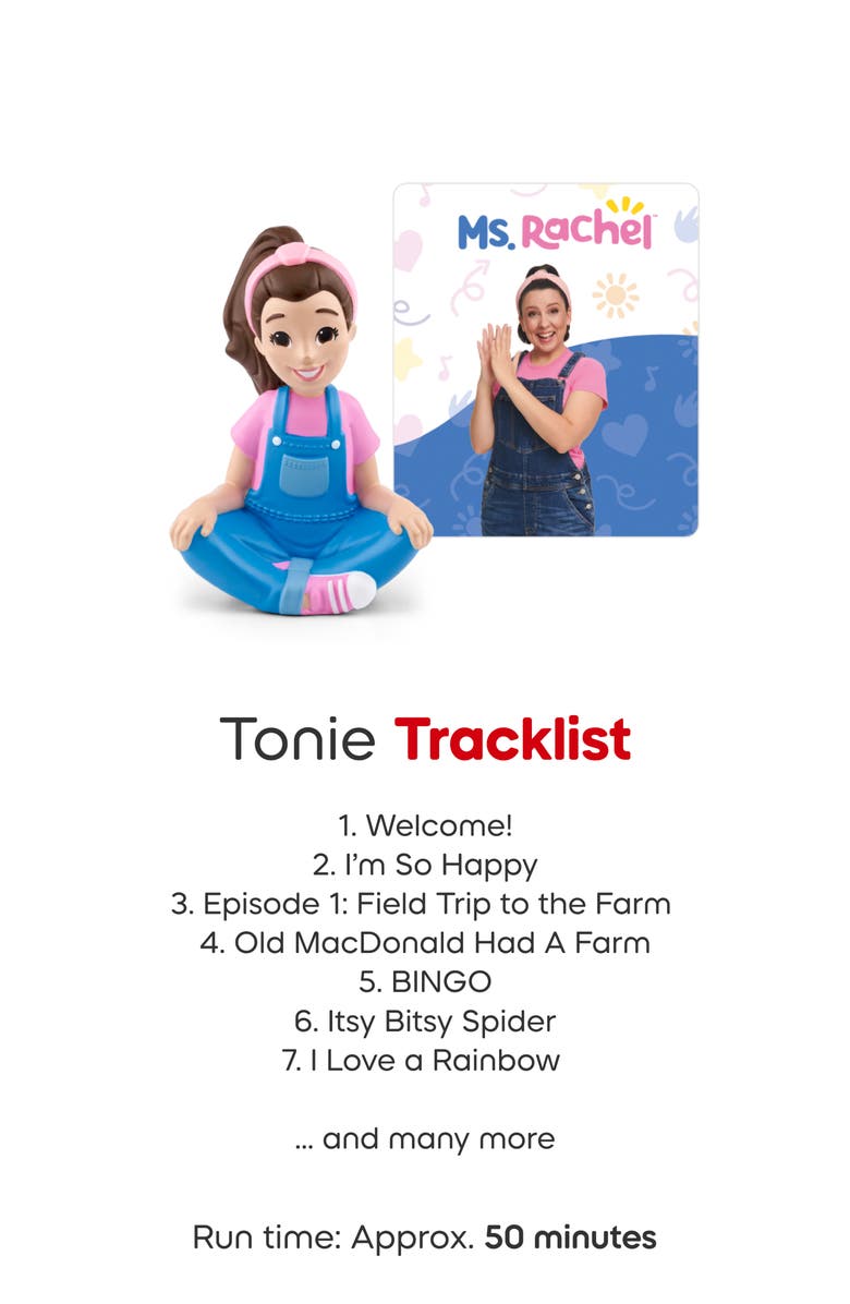 tonies Toniebox 2 Ms. Rachel Starter Set, Alternate, color, Blue