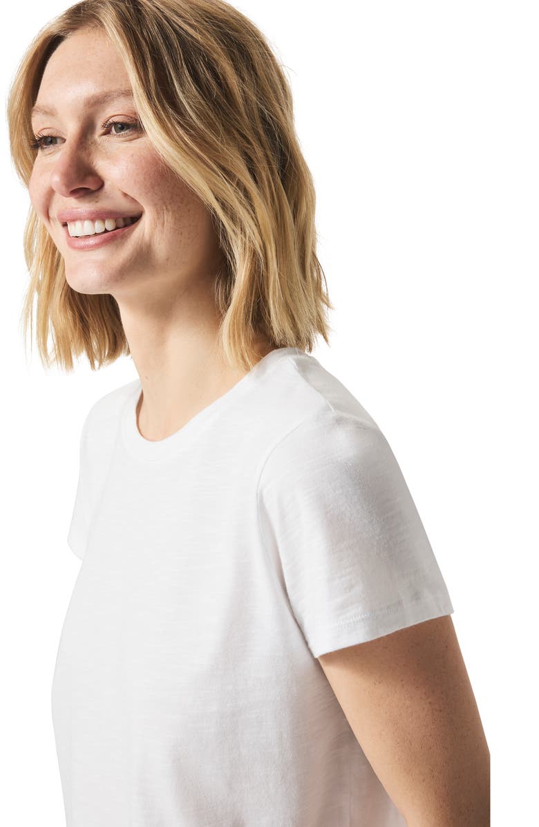 Splendid Lousia Short Sleeve T-shirt, Alternate, color, White