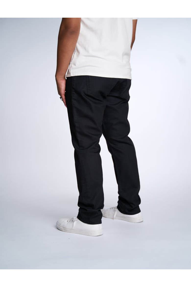 Slim-Straight, Premium Black Stretch Jeans, Alternate, color, Black