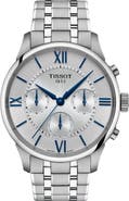 Tissot Chemin Des Tourelles Automatic Chronograph Bracelet Watch, 42mm