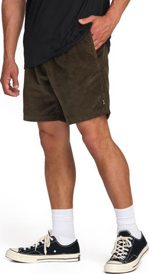 Larry Layback Cotton Corduroy Shorts