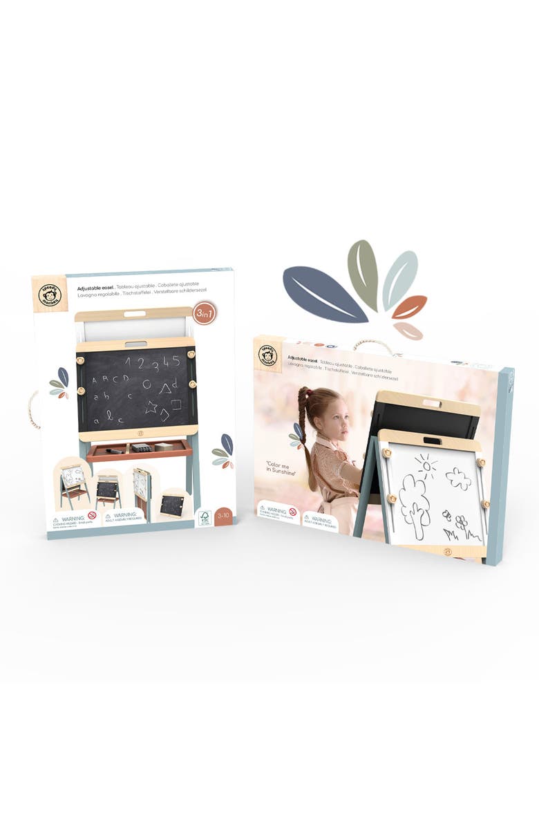 Speedy Monkey Adjustable Easel, Alternate, color, Black