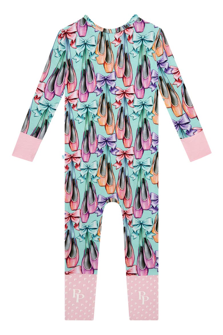 Irina Fitted Convertible Footie Pajamas, Alternate, color, LIGHT/ PASTEL BLUE