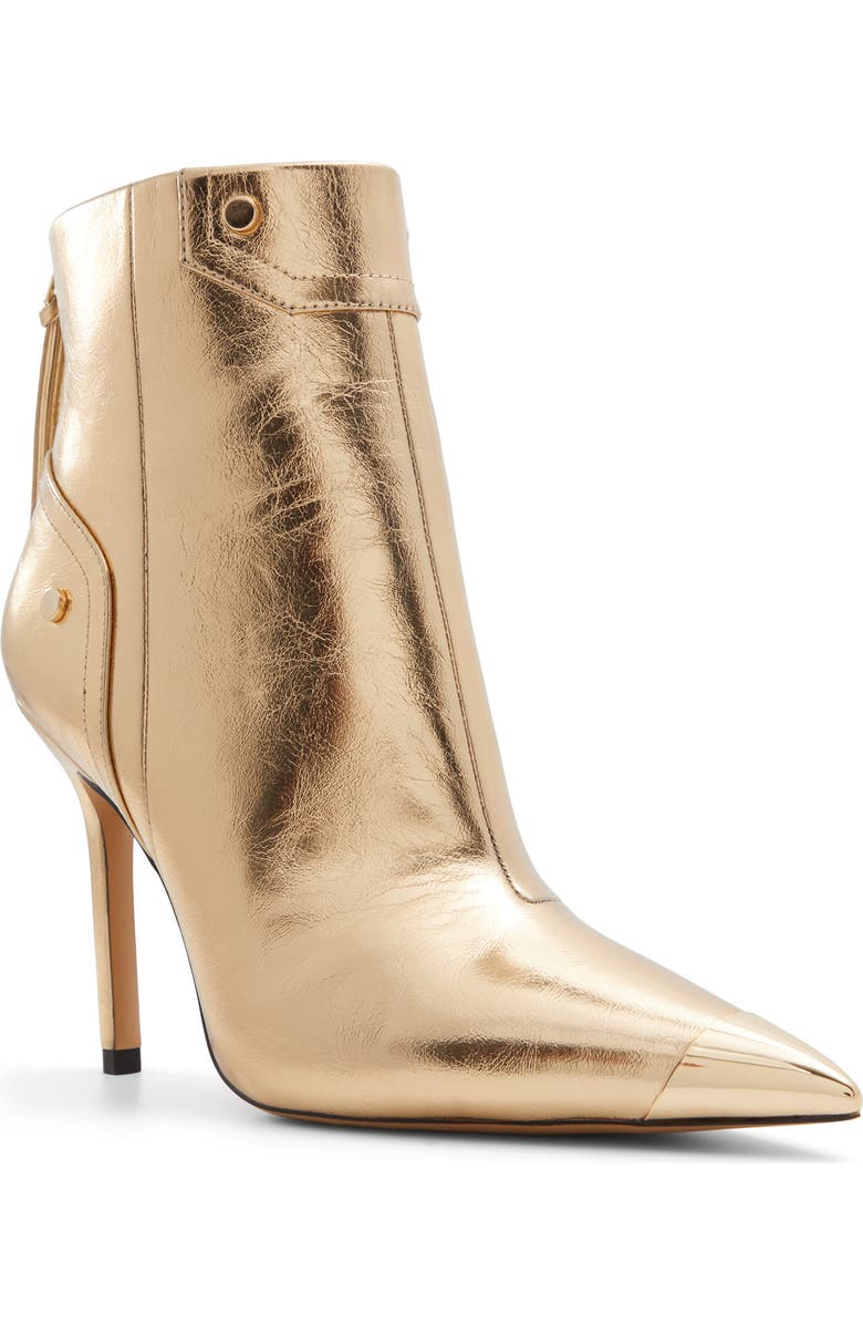 ALDO Nilita Pointed Cap Toe Bootie, Main, color,