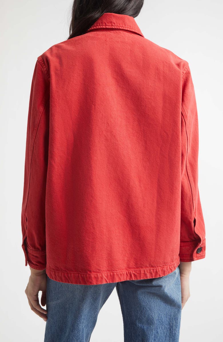 Nili Lotan Leroy Jacket, Alternate, color, Scarlet