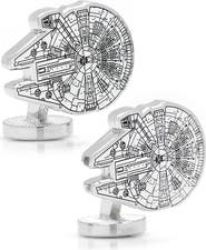 Cufflinks, Inc. Star Wars™ - Millennium Falcon Blueprint Cuff Links