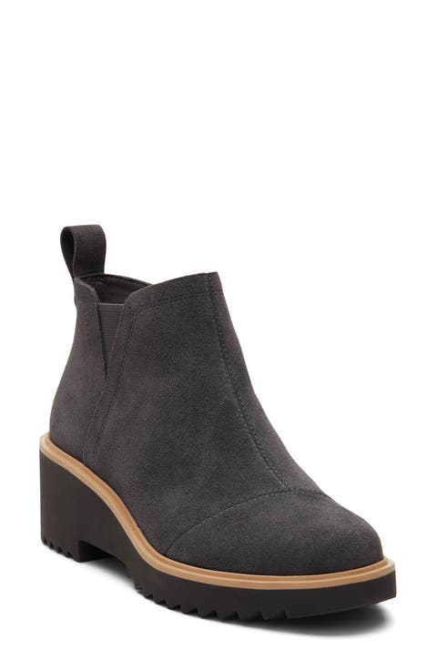 Maude Faux Shearling Lined Bootie (Women)
