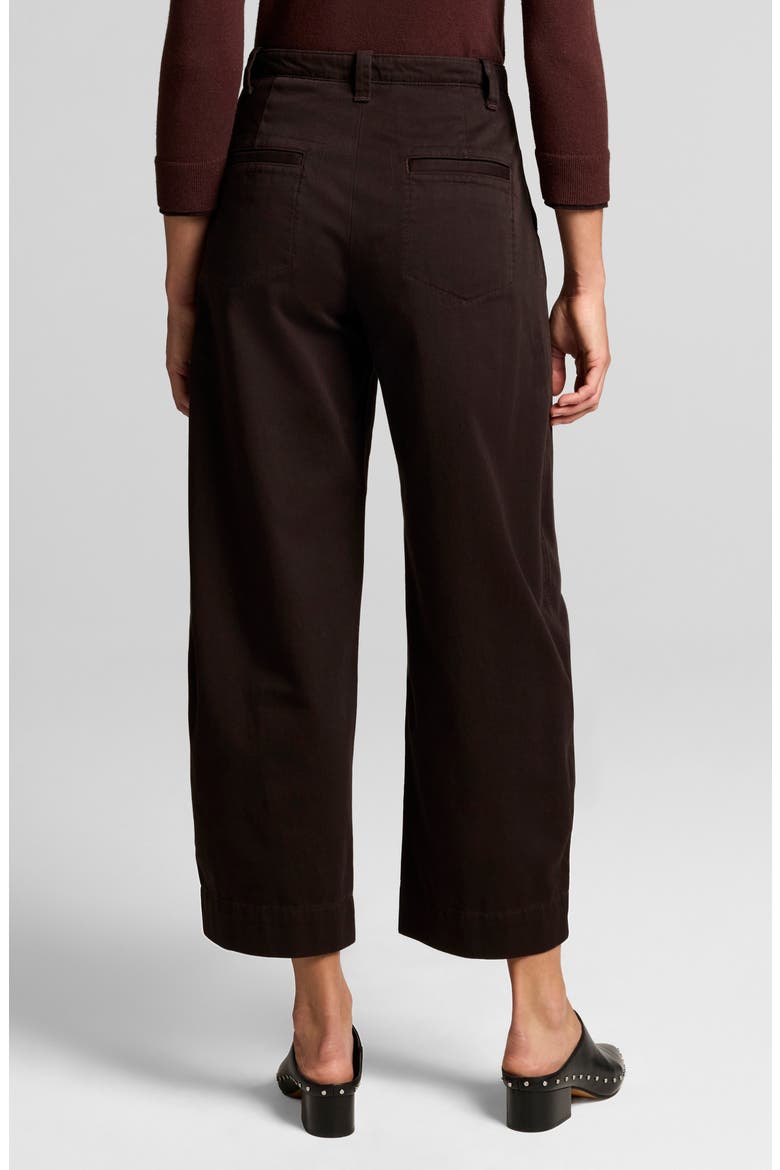 Washed Cotton Mid Rise Utility Pants, Alternate, color, CINDERWOOD