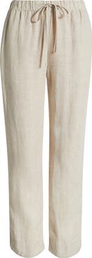 Caslon® Tapered Linen Pants