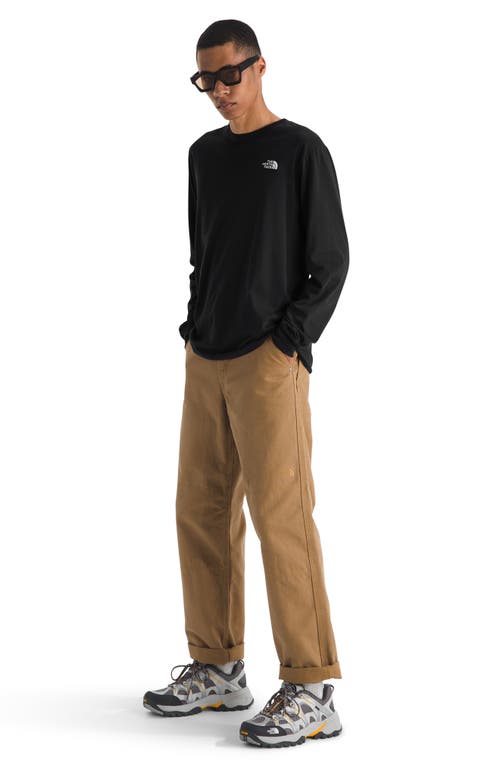 The North Face Evolutions Long Sleeve T-shirt In Black