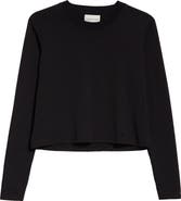 LOULOU DE SAISON Masal Long Sleeve Cotton T-Shirt