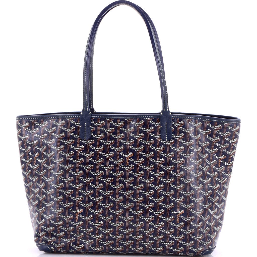 Pre-owned Goyard Goyard Artois Tote Coated Canvas Pm In Multi
