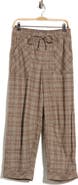 Democracy Plaid Barrel Leg Pants