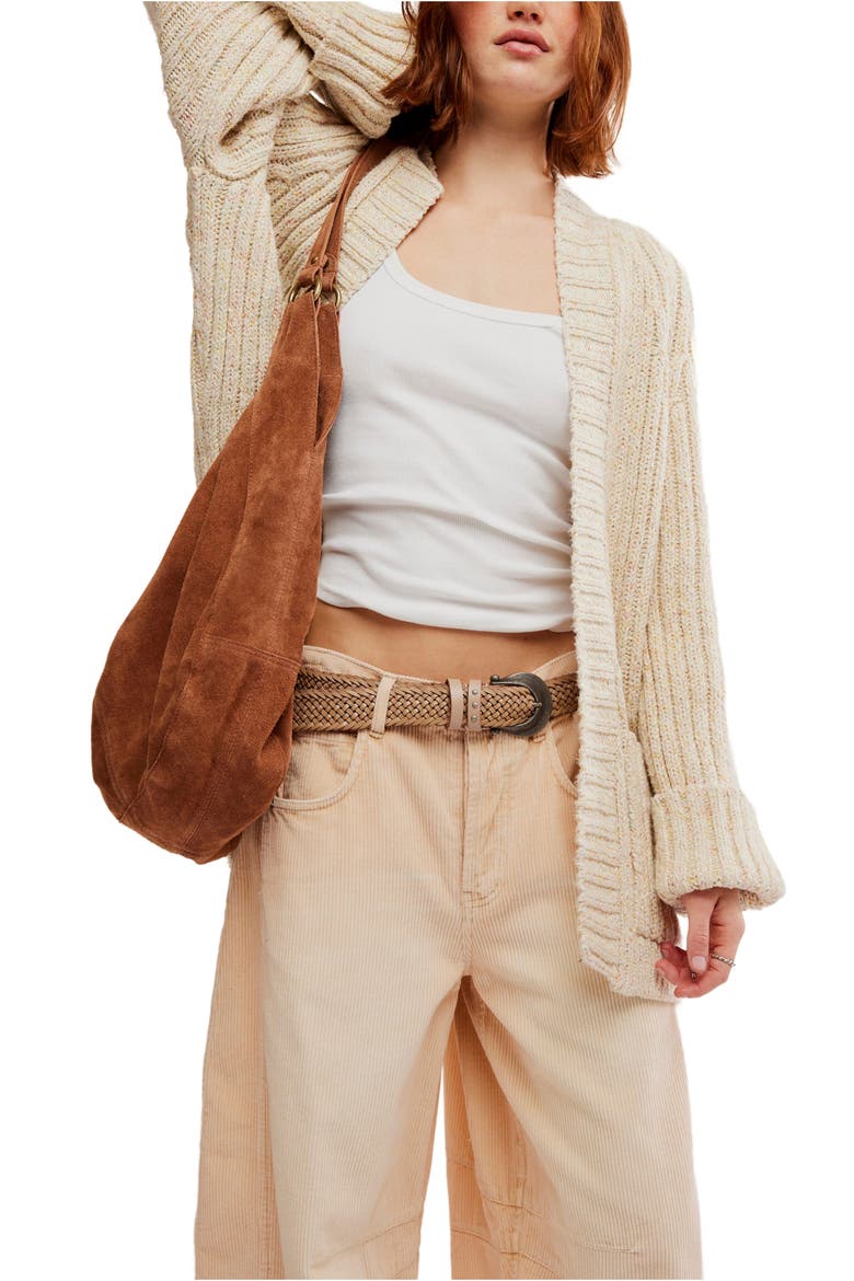 Blossom Cotton Open Front Cardigan, Alternate, color, IVORY PASTEL