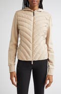 Moncler Mixed Media Down Jacket
