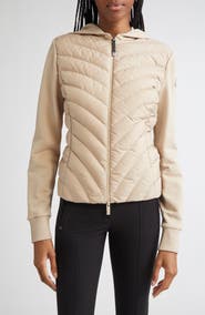 Moncler Mixed Media Down Jacket