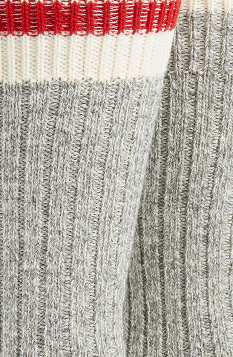 BEAMS Plus 2-Pack Ragg Cotton Blend Socks, Alternate, color, 