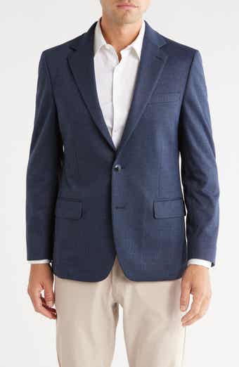 Original Penguin Plaid Notch Lapel Blazer