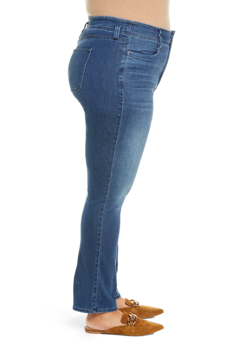 NYDJ Marilyn Hollywood High Waist Straight Leg Jeans, Alternate, color,