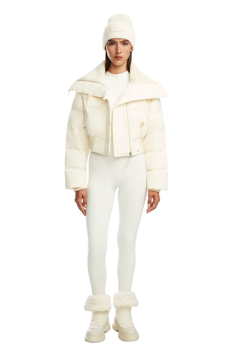 Rudsak YVETTE WOMEN'S CROP CORDUROY DOWN PUFFER, Alternate, color, 