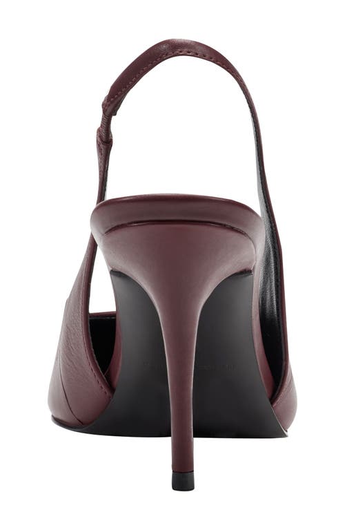 Marc Fisher Ltd Leynne Slingback Pointed Toe Pump In Red
