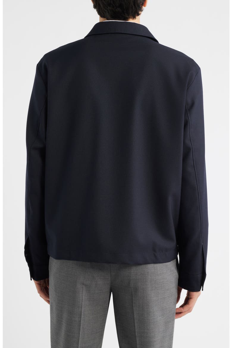 Carper Virgin Wool Shirt Jacket, Alternate, color, DARK BLUE