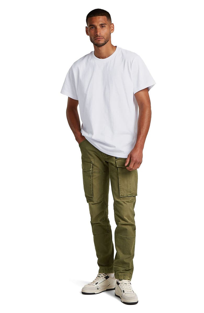 G-STAR Rovic Zip 3D Tapered Fit Cargo Pants, Alternate, color, Vintage Dust Dark Olive