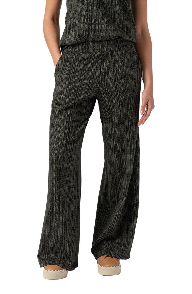 Saint + Sofia Keller Wide Leg Pant, Alternate, color, Green