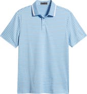 G/FORE Stripe Mesh Golf Polo