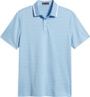 G/FORE Stripe Mesh Golf Polo