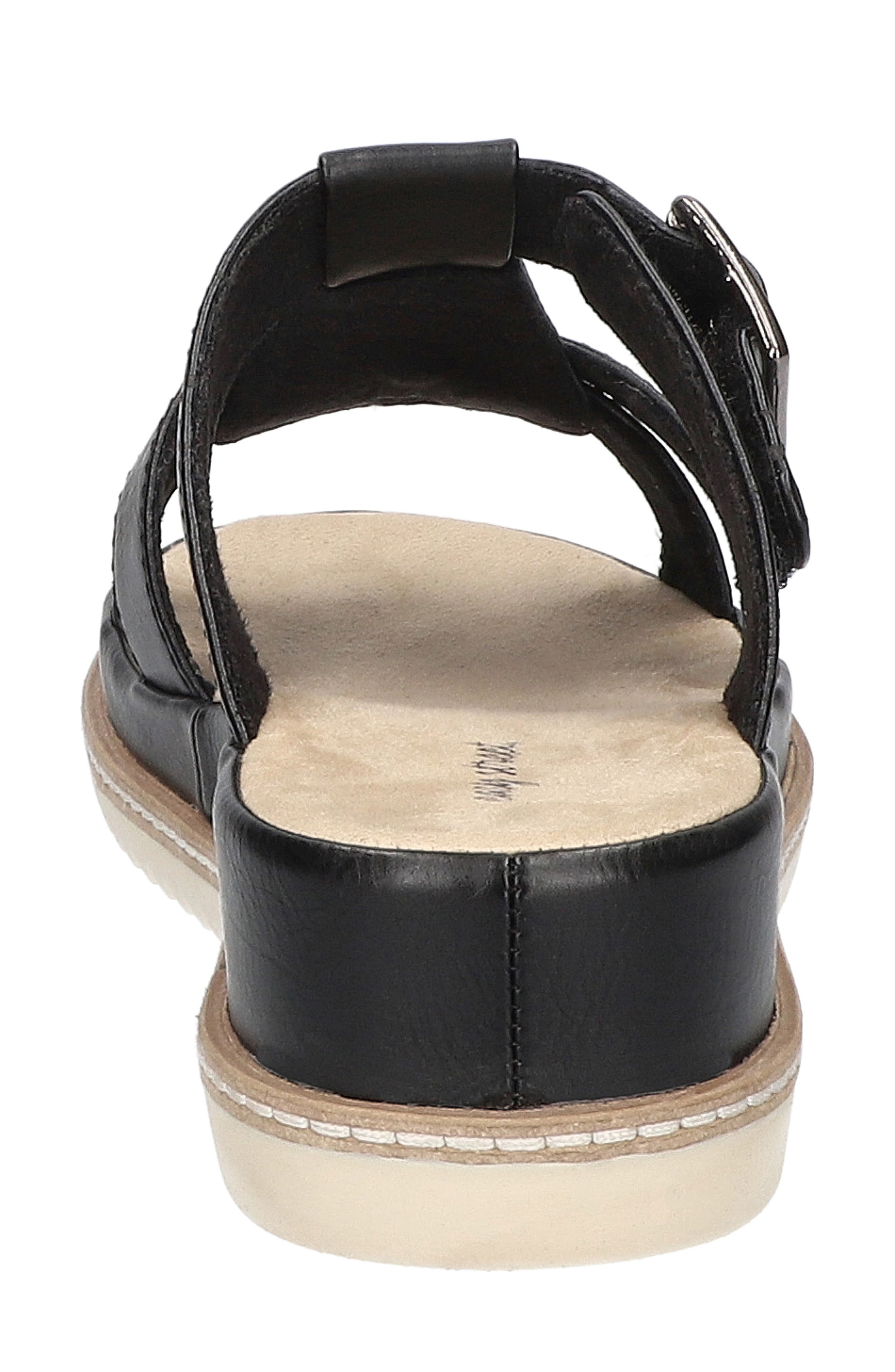 EASY STREET <p>Joby Slide Sandal (Women)</p>, Alternate, color, Black